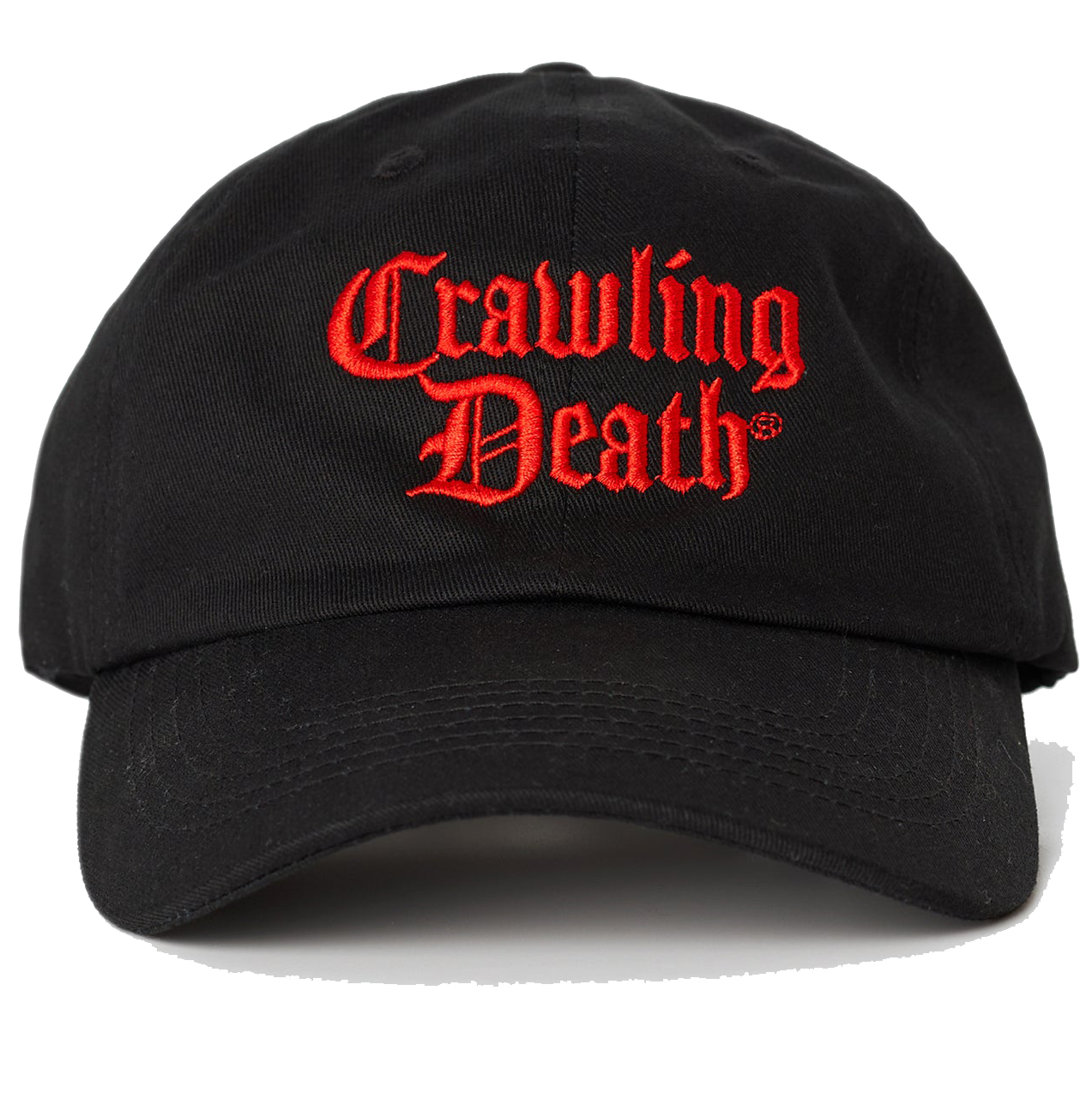 Crawling Death Crown Logo Back Hat | Boardersonline.com.au