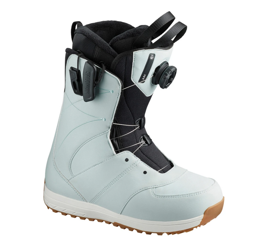 Salomon Ivy Boa SJ Sterling Blue White Womens 2020 Snowboard Boots |  Boardersonline.com.au