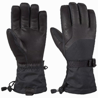Dakine Nova Black Grey Mens Snowboard Ski Gloves