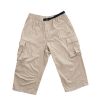Nike Corduroy 3/4 Brown Mens Cargo Shorts Used Vintage