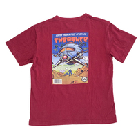 Thrasher Sci-fi Maroon Medium T-Shirt Used Vintage