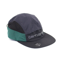 Carhartt Black Navy Green Flexible Visor Hat Cap Used Vintage