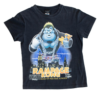 Donkey Kong Rampage Black Small T-Shirt Used Vintage