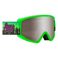 Spy Crusher Elite Jr Slime Kids Snow Goggles - Bronze Silver Mirror Lens