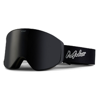 Modest Mage Black Unisex Snowboard Goggles