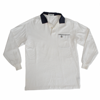 Munsingwear Grand Slam White Large Long Sleeve Jersey Used Vintage