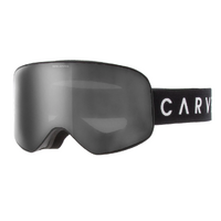 Carve Frother S Matte Black Snow Goggles