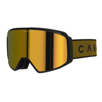 Carve Summit 2.0 Matte Black Snow Goggles - Grey Gold Mirror Lens