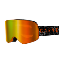 Carve Frother S Matte Orange Snow Goggles