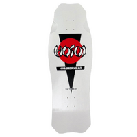 Hosoi OG Hammerhead White 10.5" Reissue Skateboard Deck