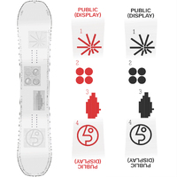 Public Snowboards Public Display Mens 2025 Snowboard