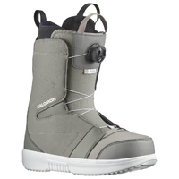 Salomon Faction Boa Steeple Grey Pewter White Mens 2024 Snowboard Boots