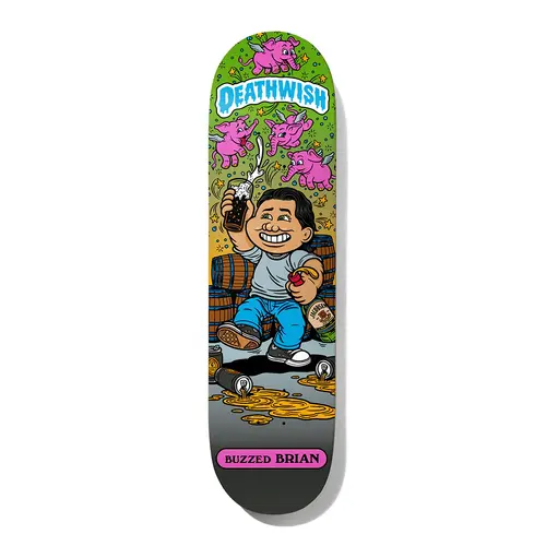 Deathwish Buzzed Brian 8.38" Skateboard Deck