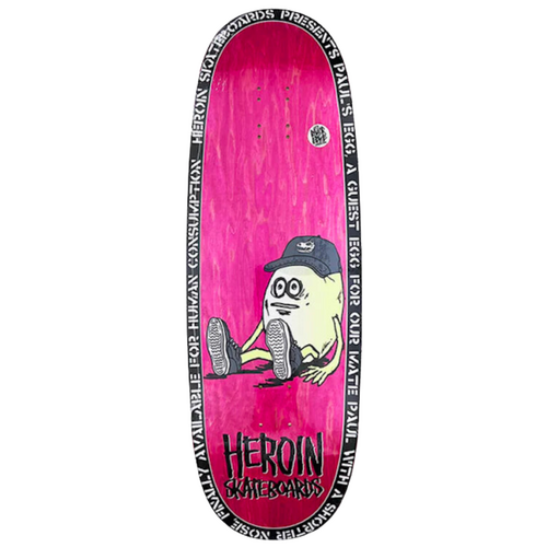 Heroin Pauls Egg 10.4" Skateboard Deck