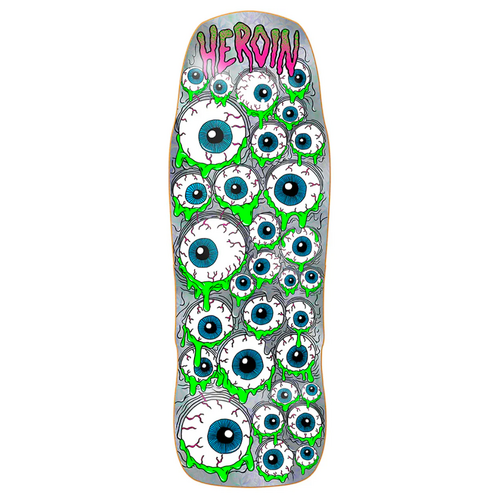 Heroin Holo Mutant Eyeballer 10.25" Skateboard Deck