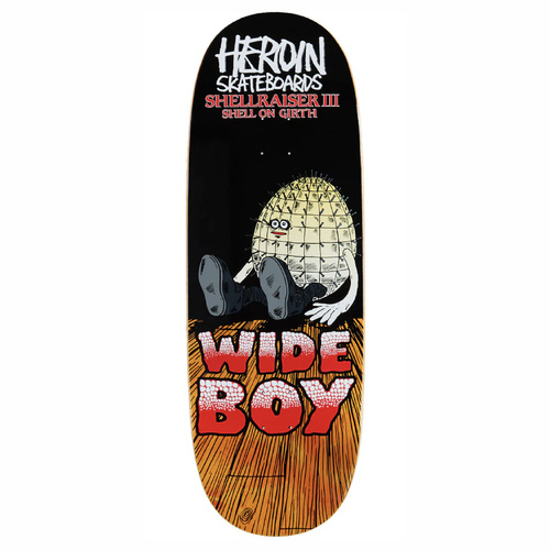 Heroin Shellraiser 3 Egg 10.75" Skateboard Deck