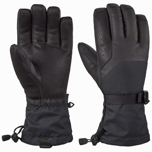 Dakine Nova Black Grey Mens Snowboard Ski Gloves [Size: Small]