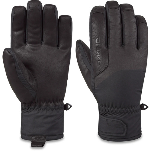 Dakine Nova Short Black Grey Mens Snowboard Ski Gloves [Size: Small]