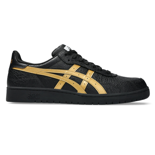 Asics Japan Pro Black Pure Gold Mens Skateboard Shoes