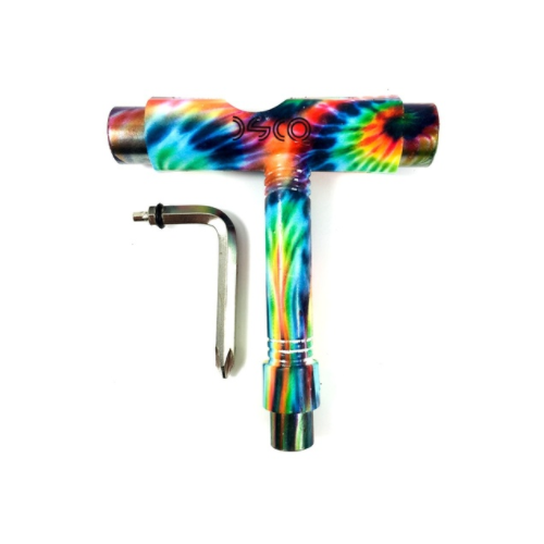 Disco Skateboard T-Tool Tie Dye