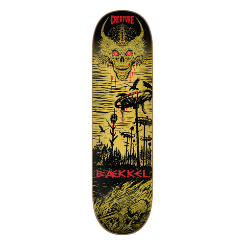 Creature Baekkel Wasteland Pro 8.6" Skateboard Deck