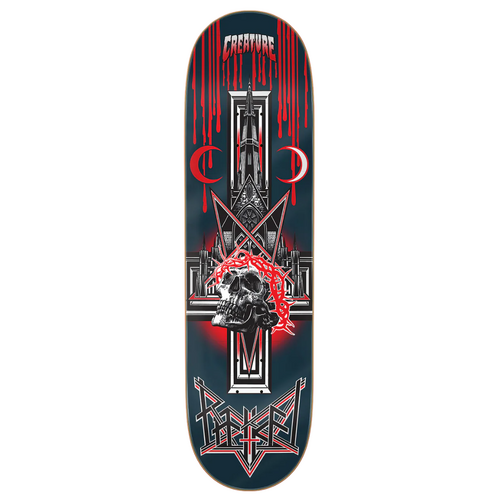 Creature Metal XX Kevin Baekkel 8.5" Skateboard Deck