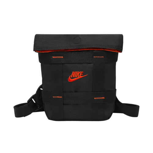 Nike Cargo Black Orange Crossbody Bag