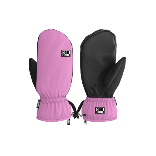 Rad Squad Baby Pink Mens Snowboard Mitts