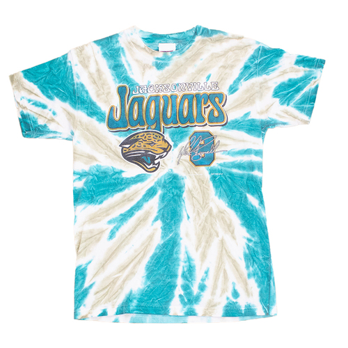 Majestic Jacksonville Jaguars TieDye Medium T-Shirt Used Vintage