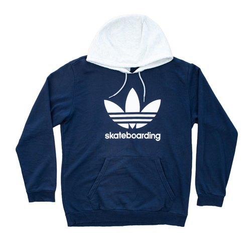 Adidas Skateboarding Navy Large Hoodie Used Vintage