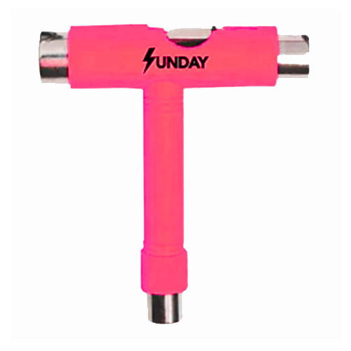 Sunday Pink Skateboard T-Tool