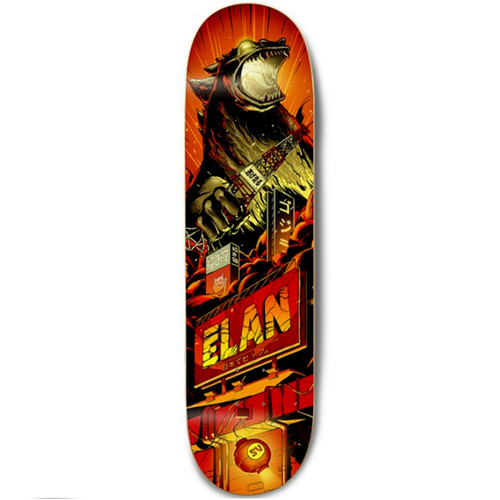 Elan Godzilla 7.75" Skateboard Deck