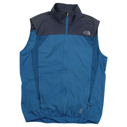 The Northface Vest Blue Lightweight Flight Series Medium Used Vintage