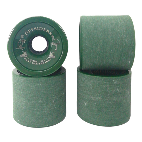 Nana Offsiders Green 72mm 78a Skateboard Wheels