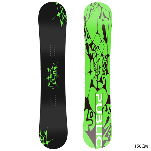 Public Snowboards General Public Mens 2025 Snowboard [Size: 150cm]