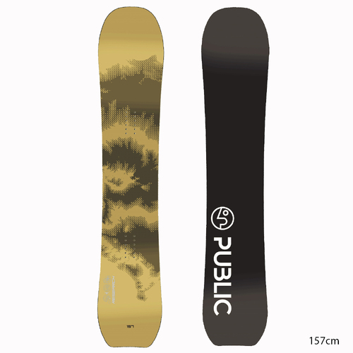 Public Snowboards Research Mens 2025 Snowboard [Size: 157cm]