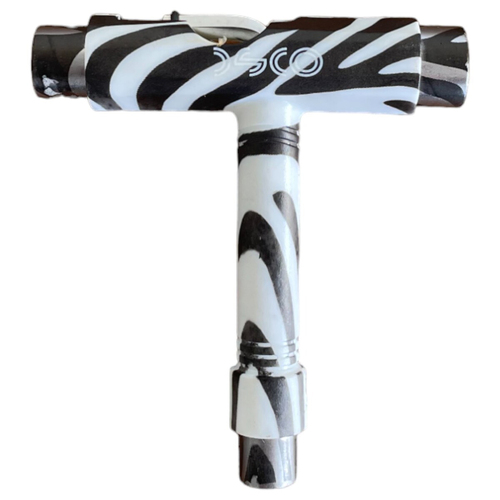 Disco Skateboard T-Tool Zebra