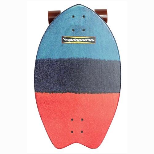 Hamboards Biscuit Complete Skateboard 24" Blue Red