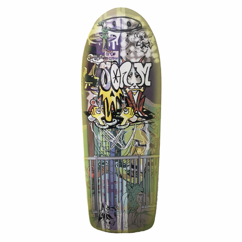 Scram 10" Pig Classic Old School Shape Skateboard Deck