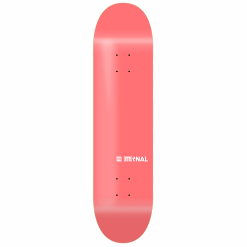 Eternal Neon Pink 7.75" Skateboard Deck