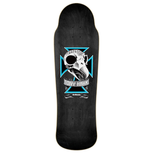 Birdhouse Tony Hawk Skull Old School 9.75" Skateboard Deck