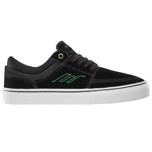 Emerica Hoban Black White Gold Mens Skateboard Shoes