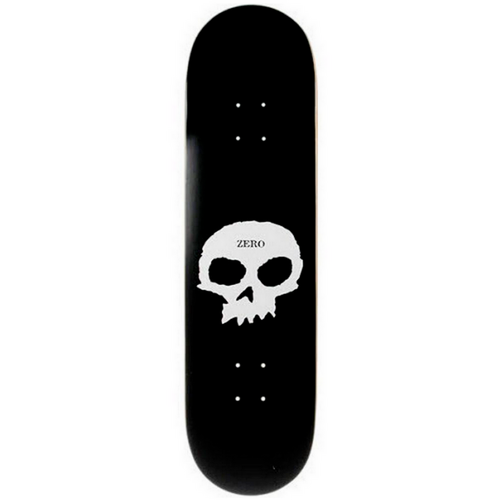 Zero Single Skull 7.5" Skateboard Deck