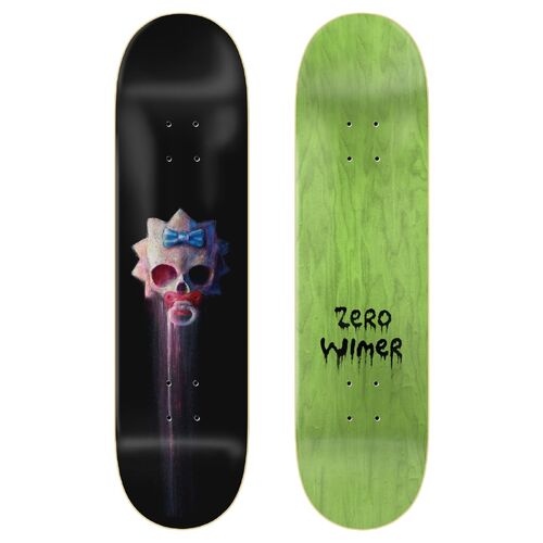 Zero Wimer Springfield Horror Simpsons 8.25" Skateboard Deck