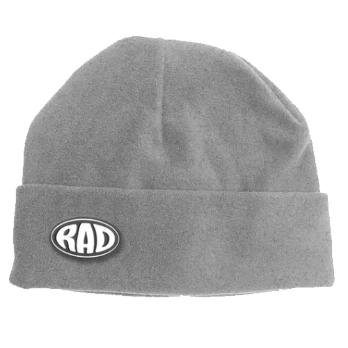 Rad Fleece Grey Beanie