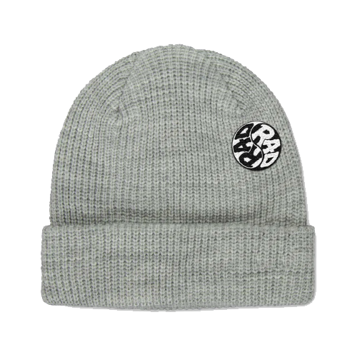 Rad Swirl Grey Beanie