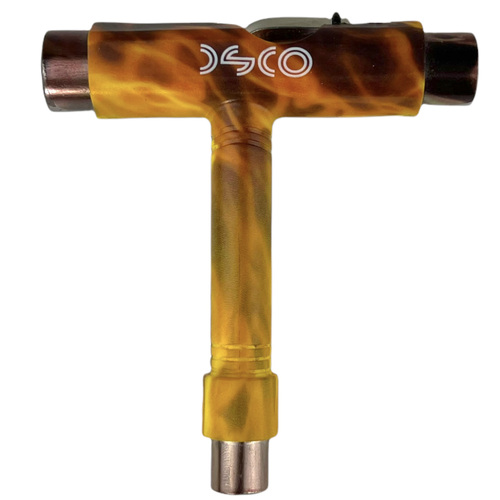 Disco Skateboard T-Tool Flames