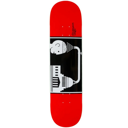 Alien Workshop Brainwash Red 8.0" Skateboard Deck