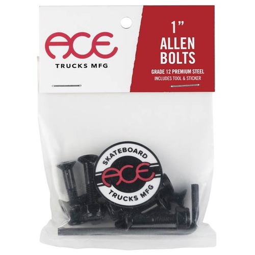 ACE Allen Key 1" Skateboard Bolts