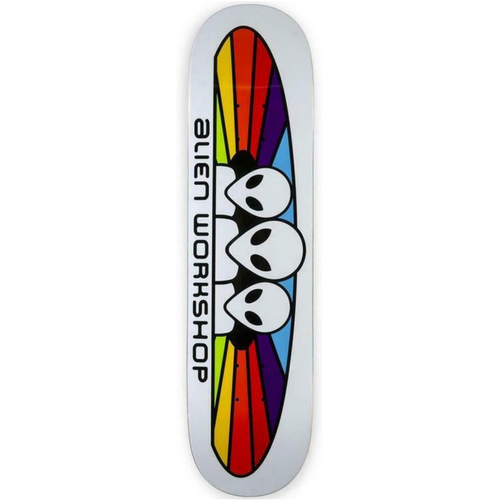 Alien Workshop Spectrum White 8.0" Skateboard Deck